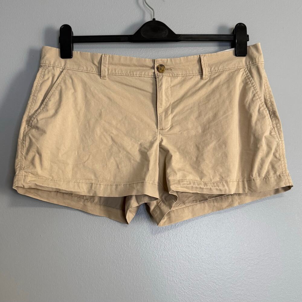 Old Navy Tan Khaki Cotton Shorts 12